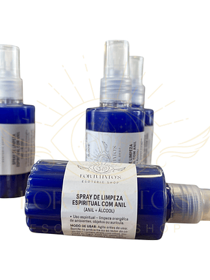 Spay de Limpeza Espiritual com Anil