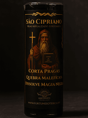 Velão Ritualizado de São Cipriano com Crucifixo – Fortunato’s