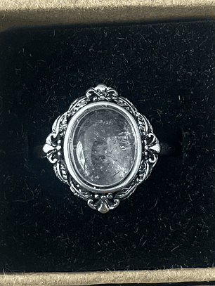 Anel Ajustável com Pedra Super 7