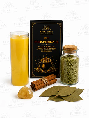 Kit Prosperidade Fortunato's™ – Ritual Completo de Abundância e Abertura de Caminhos