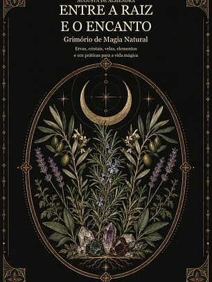 Entre a Raiz e o Encanto - Grimório de Magia Natural | Ebook PDF + EPUB