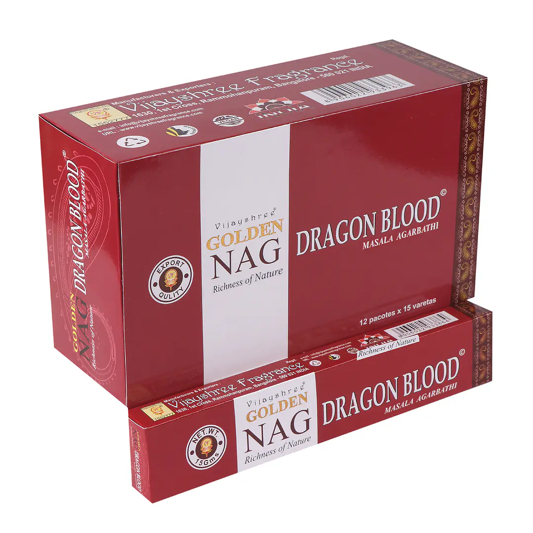 Incenso Golden Nag — Dragon Blood 1