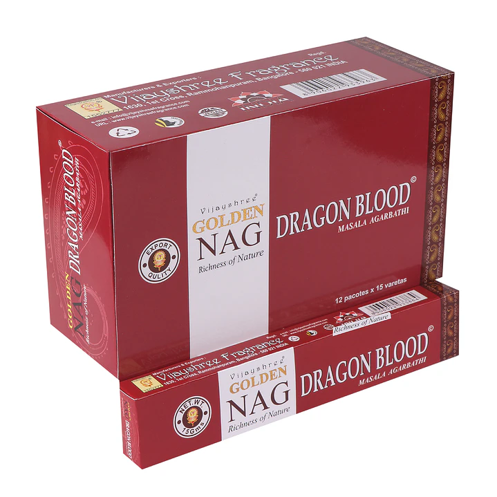 Incenso Golden Nag — Dragon Blood 1