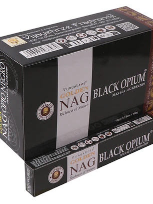 Incenso Golden Nag — Opio Negro
