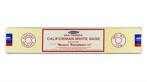 Incenso Satya — California White Sage