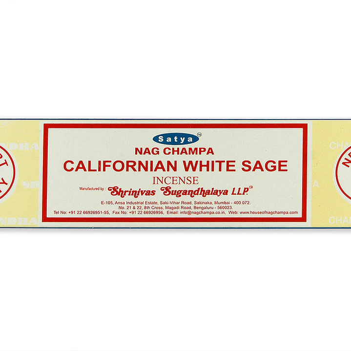 Incenso Satya — California White Sage 1