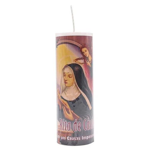Vela devocional — Santa Rita de Cássia