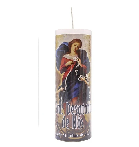Vela devocional — Nossa Senhora Desatadora de Nós