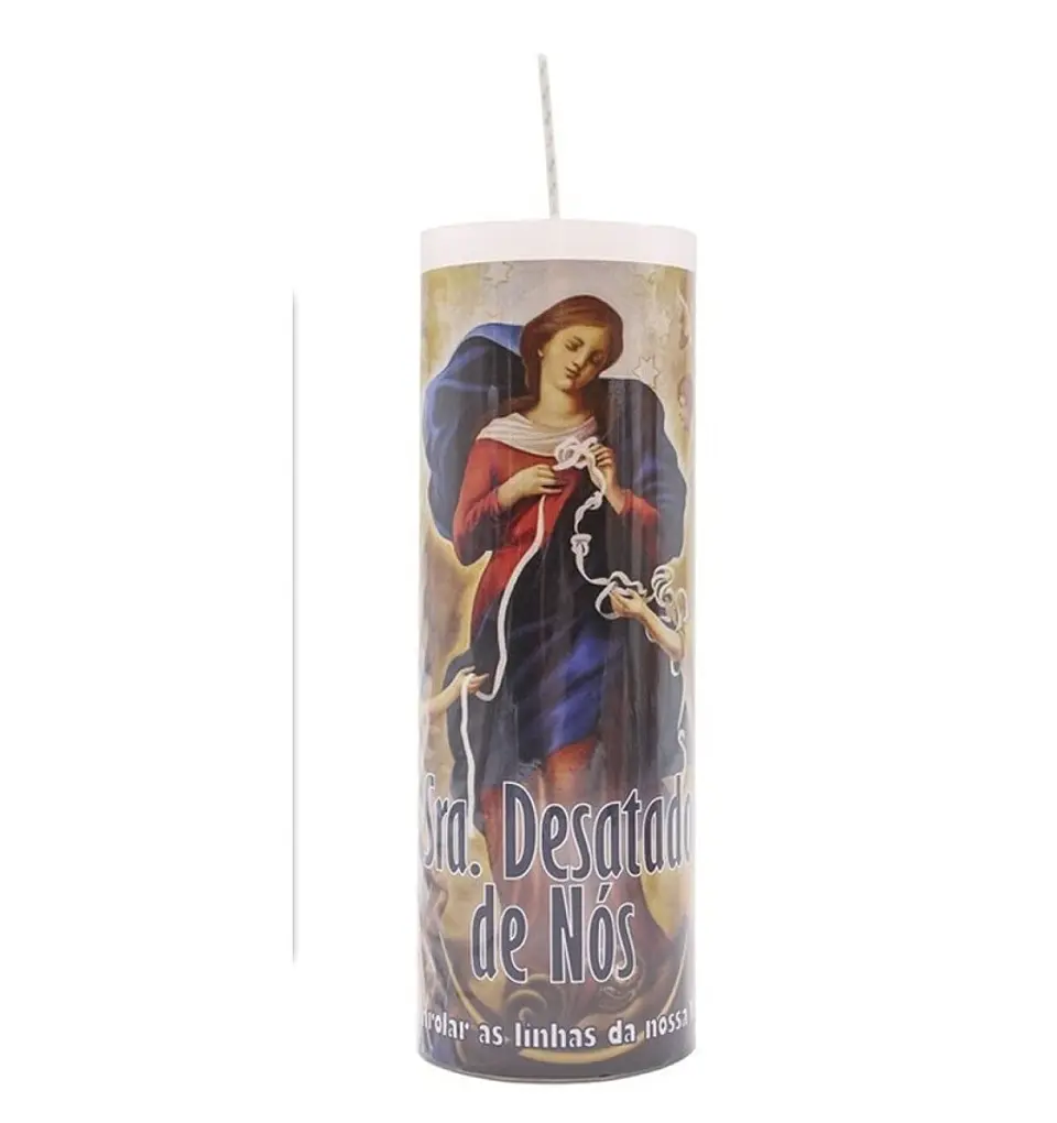Vela devocional — Nossa Senhora Desatadora de Nós 1