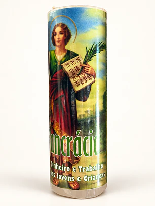 Vela devocional — São Pancrácio