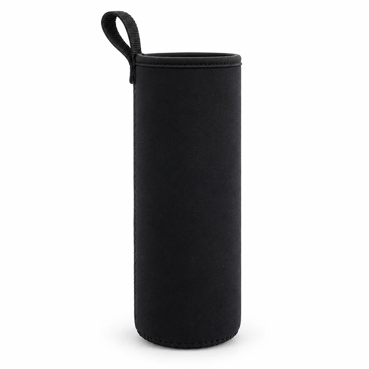 Garrafa de água com cristal e capa incluída 7