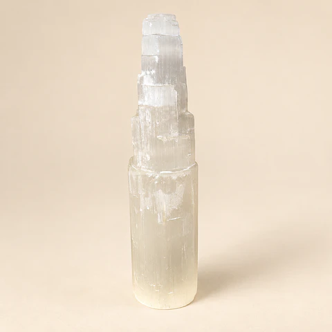 Torre de selenite — 20 cm