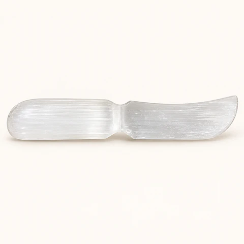 Faca de Selenite — 20 cm