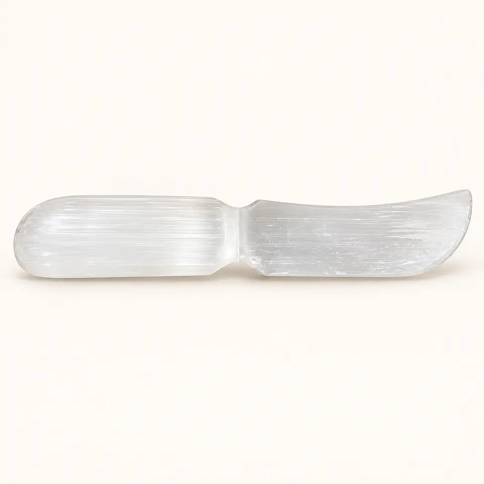 Faca de Selenite — 20 cm 1