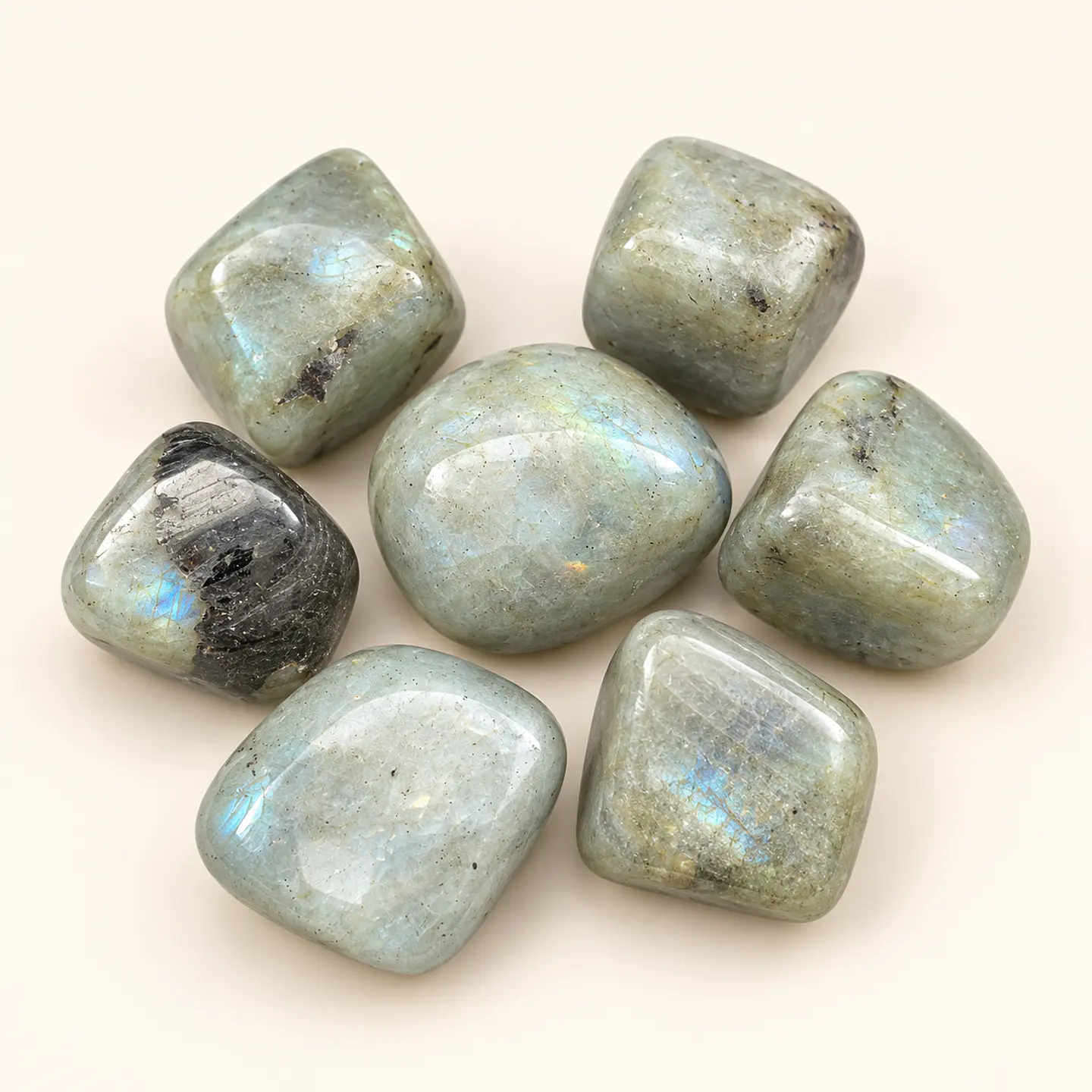 Labradorite rolada 1-2cm 1