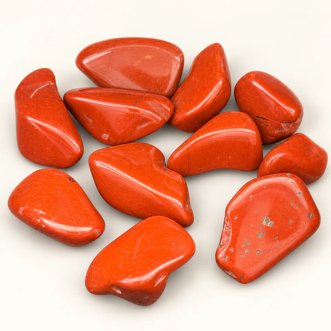 Jaspe Vermelho Rolado 1-2cm