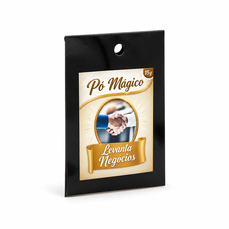 Pó Mágico Levanta Negócios — 15 g 1