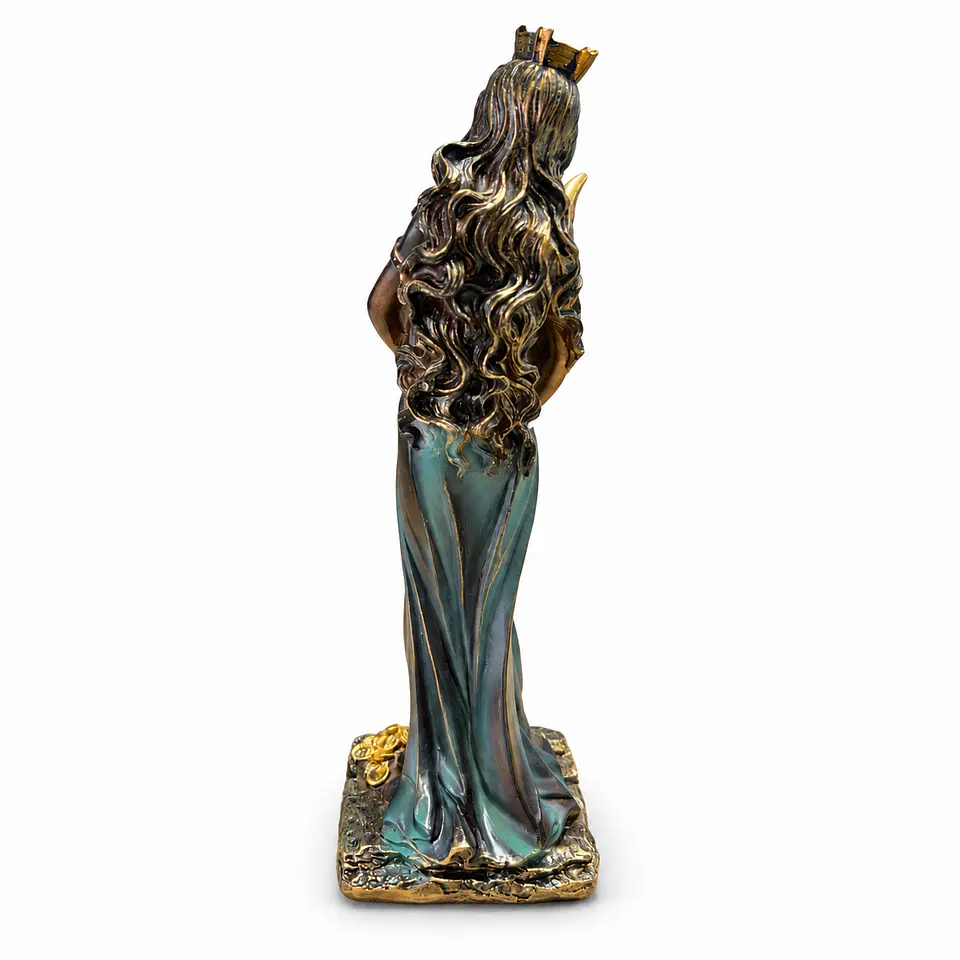 Deusa da Fortuna — Estátua Decorativa, 29 cm 4