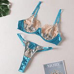 Lingerie "BLUE GOLD"