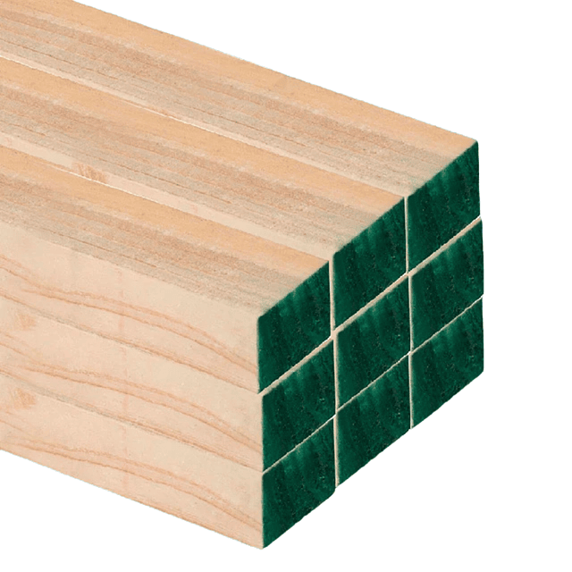 Palo Bruto 2x3x3.2mts