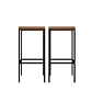 2 Pisos de Comedor Steel Quadra Alto  - Miniatura 2