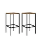 2 Pisos de Comedor Steel Quadra Alto  - Miniatura 1