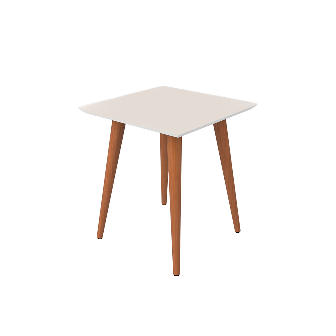 Mesa Lateral Kaira Blanco. Gloss 4