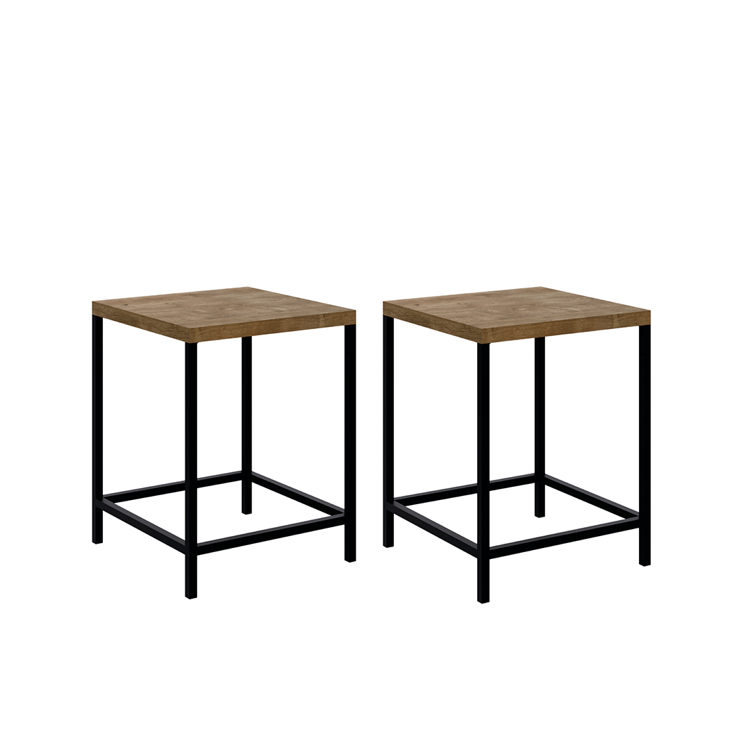 2 Pisos de Comedor Steel Quadra Bajo 1