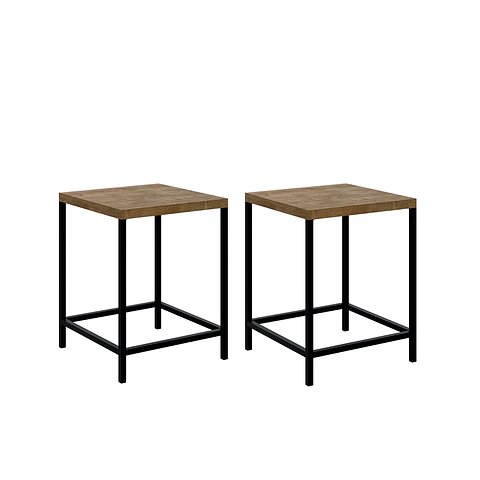 2 Pisos de Comedor Steel Quadra Bajo