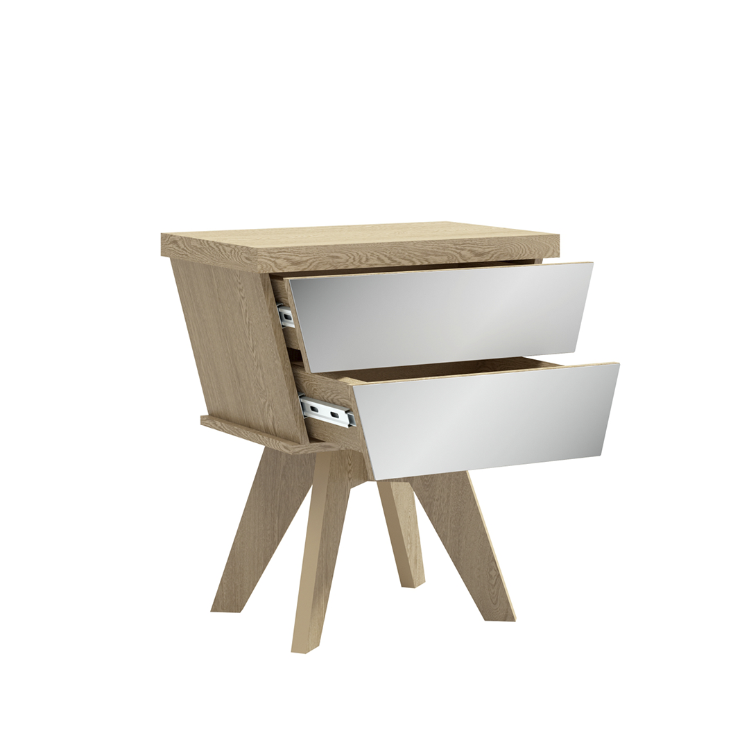 Velador Dubai tw722E Nogal 4