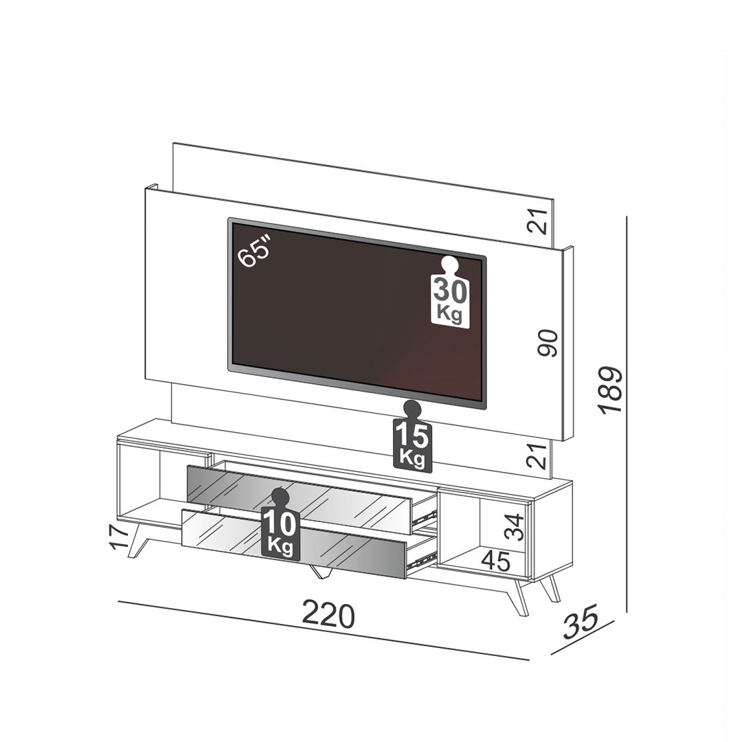Home Cairo/Tb 143L G2K Carvalho 4
