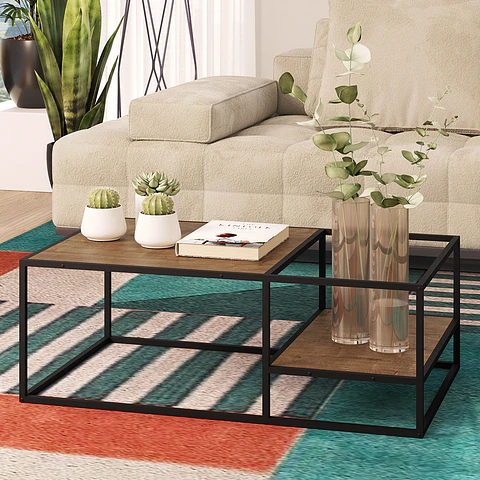 Mesa de Centro Steel Quadra 27854