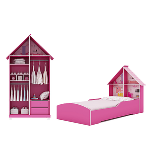 Cama + Closet Casinha