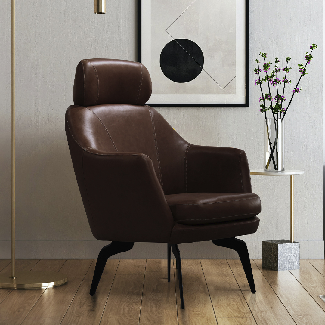 Poltrona Prada Toffee 100% Cuero 1