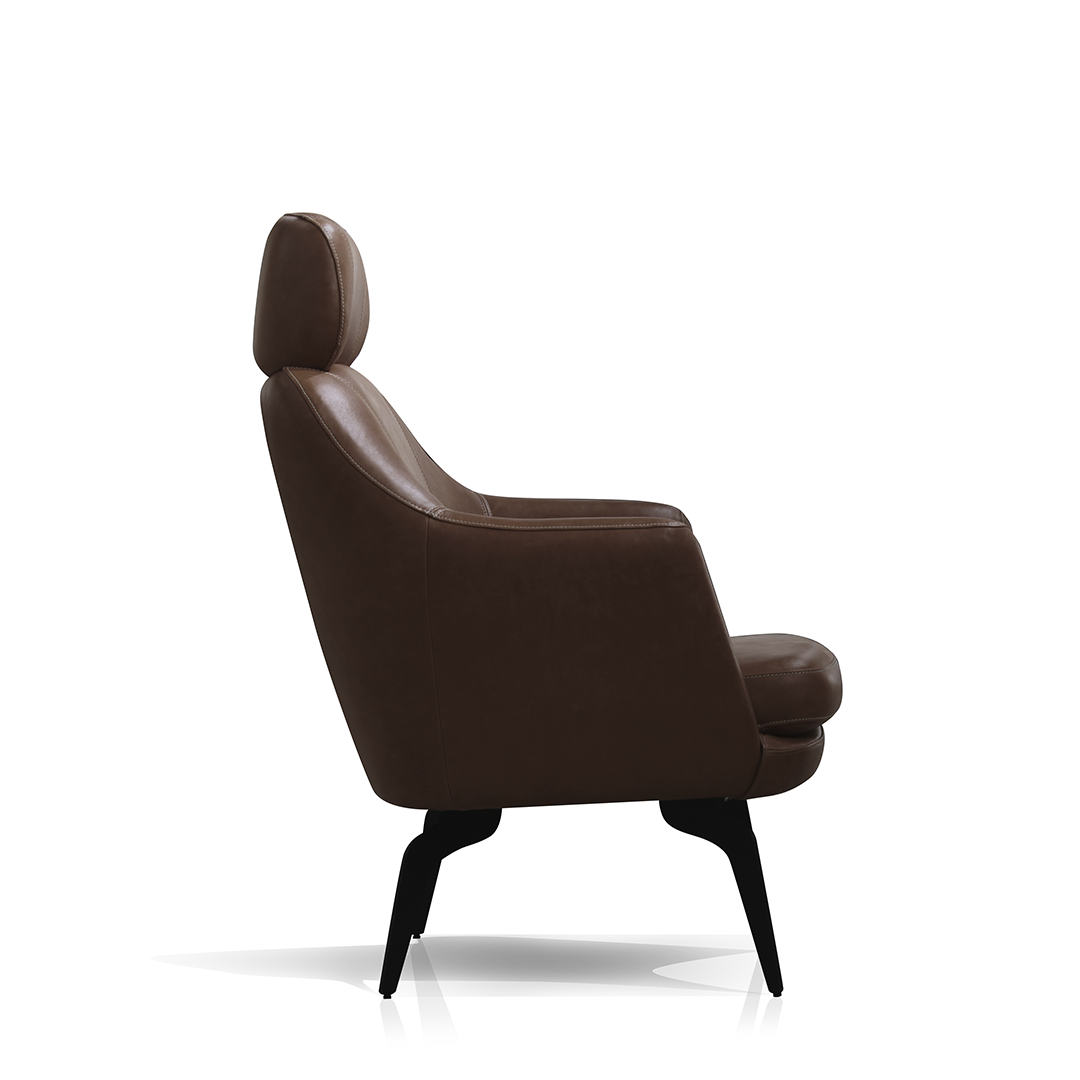 Poltrona Prada Toffee 100% Cuero 4