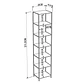 Estante Steel Quadra 27808 - Miniatura 4