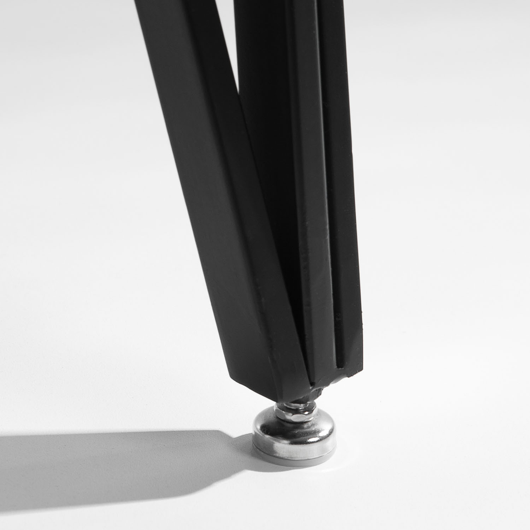 Comedor 1.8 Cerys Negro 6 sillas Iron Gris - Image 5