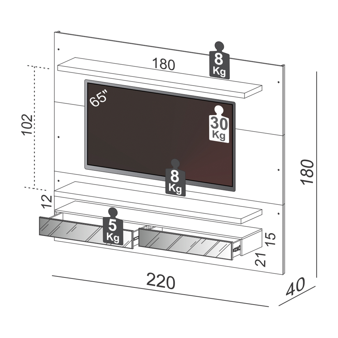 Home TB108E Castaño 2.2 4