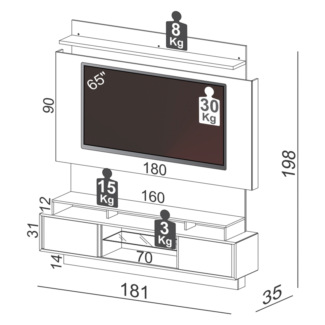 Home TB112 Castaño 1.8 3