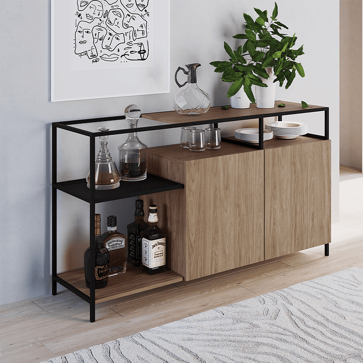 Buffet Bar Steel York 27898  2