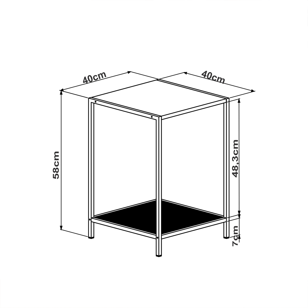 Mesa Lateral Steel York 27915 3