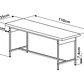 Comedor York 27924 + Bancas y Butacas - Miniatura 6