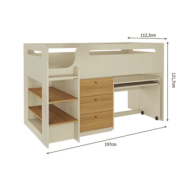 Cama Multifunción Bybon Off White (4)