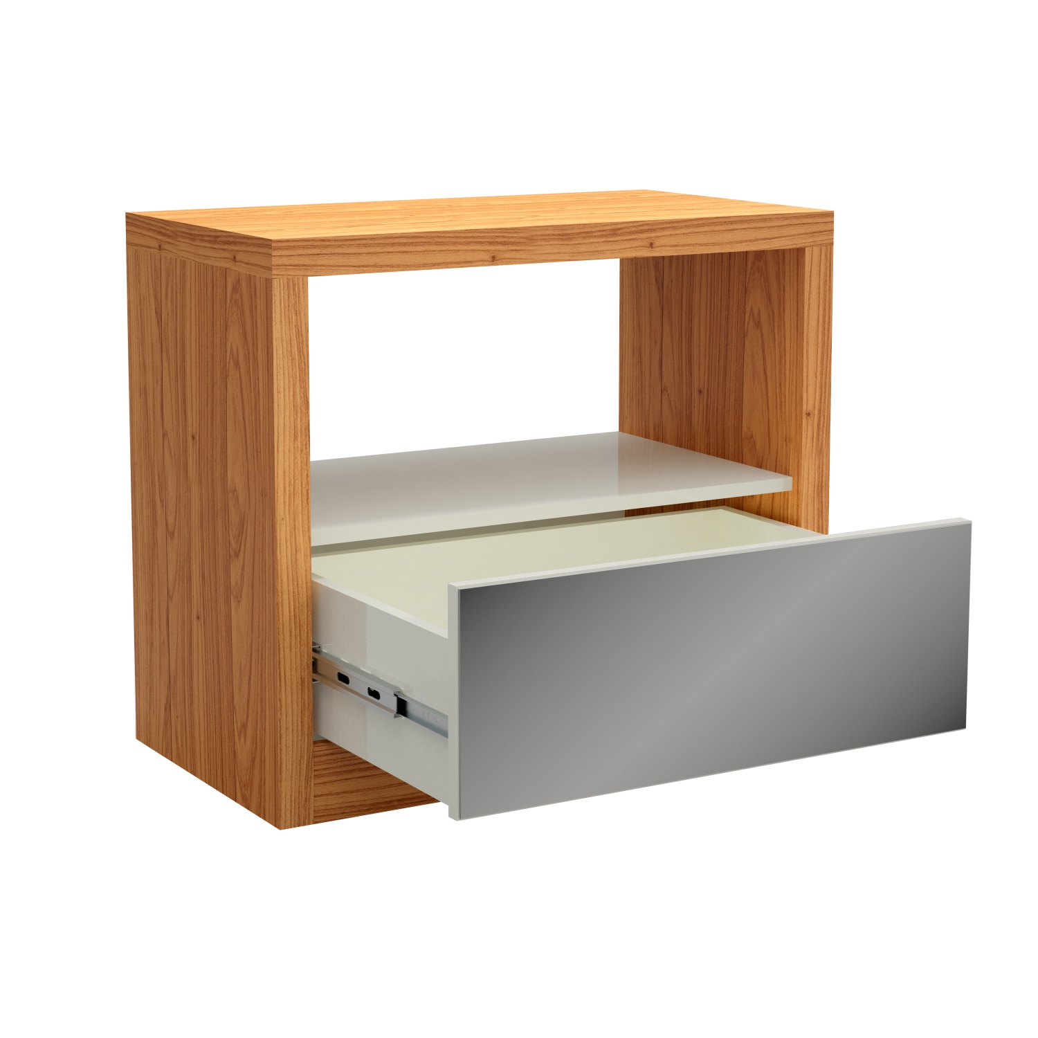 Velador Tw140 1C Espejado Castaño 3