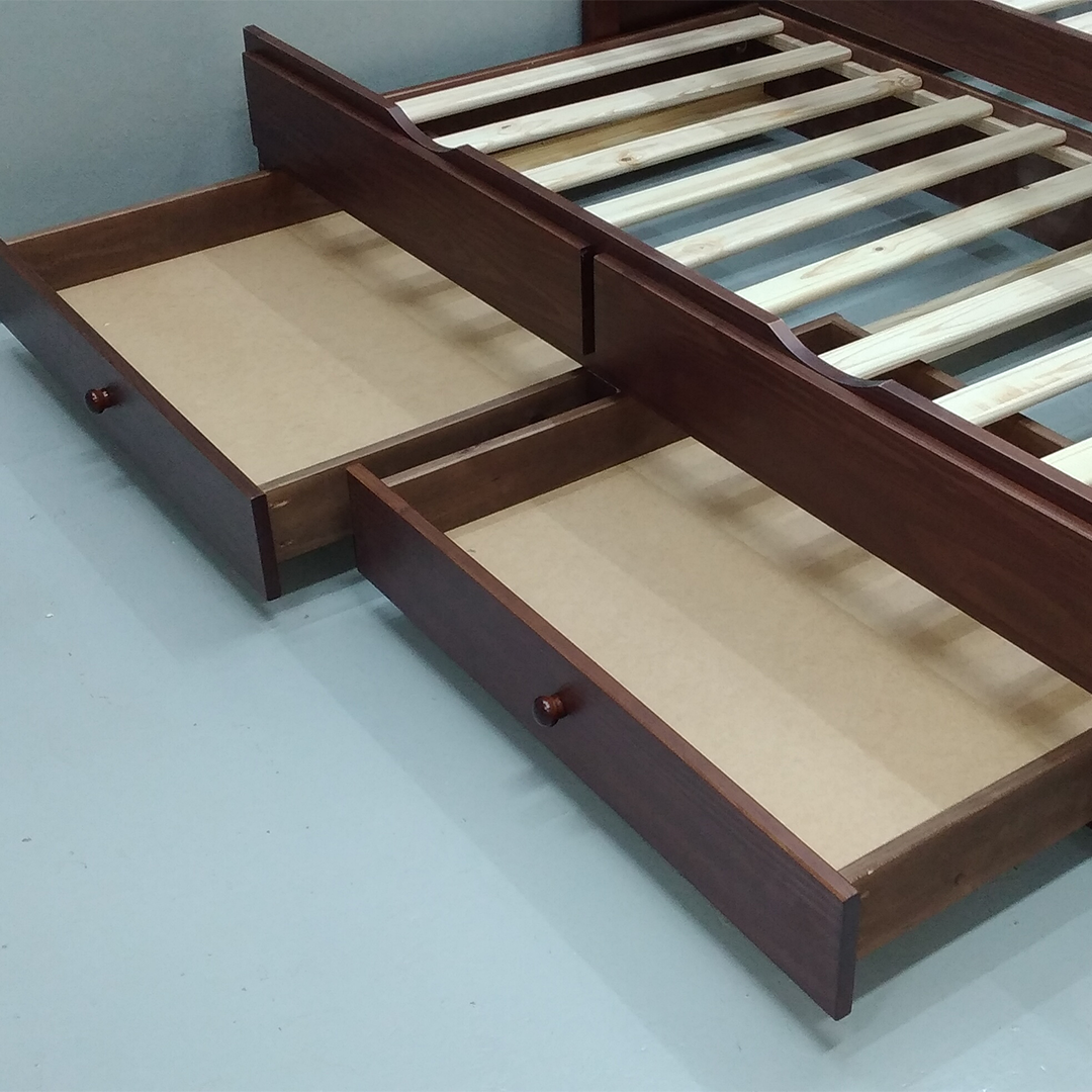 Cama Nido California Chocolate 100% Madera 4