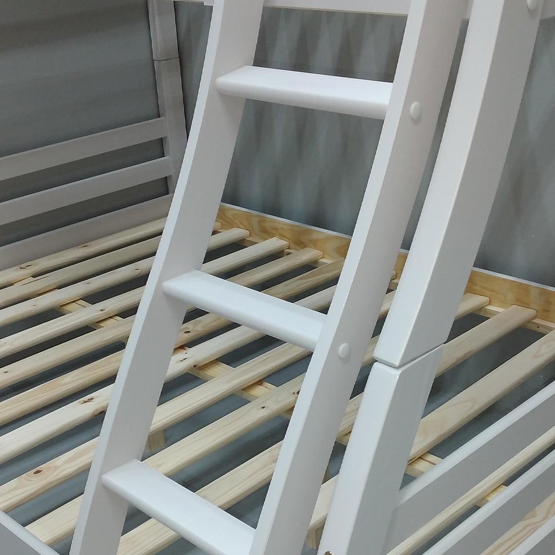 Camarote Chicago Off White 100% Madera 4