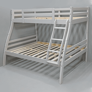 Camarote Chicago Off White 100% Madera