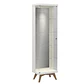 Vitrina Geo Led C715 Off White Castaño - Miniatura 2