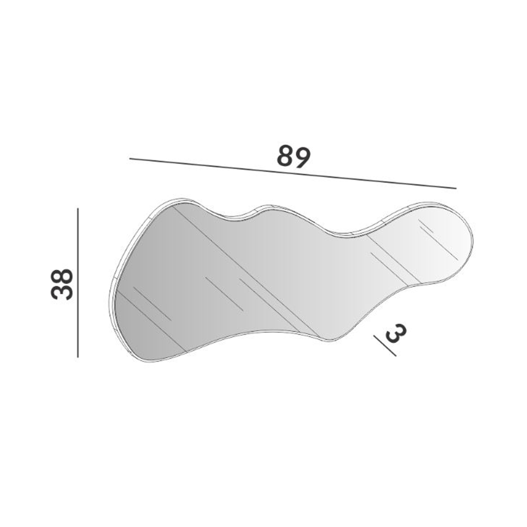 Espejo Rapel Es19 Negro 4