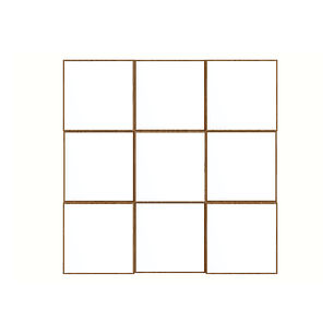 Espejo Huasco Tb86 Castaño 75Cm